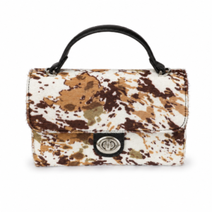 Cowprint handtas