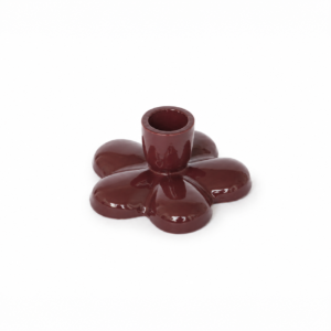 Kandelaar madelief plum schattig klein paars rood